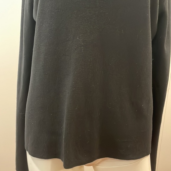 Geoffrey Beene Sport Black knit  Sweater SzXL - Picture 5 of 11